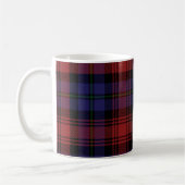 Tartan Clan MacLachlan Kariert Black Red Karo Kaffeetasse (Links)