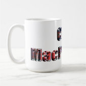 Tartan Clan Macpherson Name, Kaffeetasse (Links)
