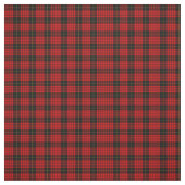 Tartan Clan MacQueen Kariert Pattern Red Black Kar Stoff (Muster)