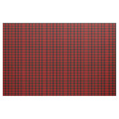 Tartan Clan MacQueen Kariert Pattern Red Black Kar Stoff (Fat Quarter (45,7 x 55,9 cm))