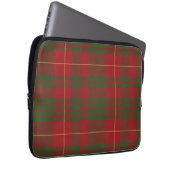 Tartan Clan MacTavish Kariert Red Green Checkered Laptopschutzhülle (Vorne Rechts)