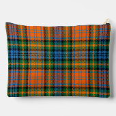 Tartan Clan Murray Kariert Blue Orange Green Custo Zubehörtasche (Rückseite)