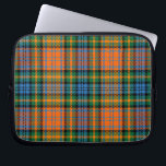 Tartan Clan Murray Kariert Orange Blue Karo Laptopschutzhülle<br><div class="desc">Clan Murray tartan grün blauen Karo Design Laptop-Ärmel für alle, die klassische und elegante Abdeckung für ihre Accessoires Liebe. Perfektes Geschenk für Wiedersehen oder andere besondere Geschenkveranstaltungen. Mit diesem coolen Clan Murray Tartan Print Laptop-Ärmel TIP feiern Sie alles Schottische Tradition: Fügen Sie unser passendes Notebook, unsere Handydose und unsere Gepäckmarke...</div>