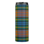 Tartan Clan Murray Kariert Orange Blue Karo Thermosbecher (Rückseite)