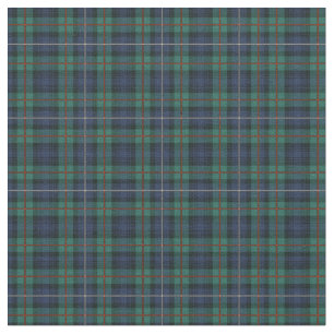 Tartan Clan Robertson Kariert Green Lila Kariert Stoff