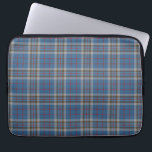 Tartan Clan Thompson Kariert Gray Blue Checkered Laptopschutzhülle<br><div class="desc">Clan Thompson tartan grau, blau karierte Design Laptop-Ärmel für alle, die Lieben klassische und elegante Cover für ihre Accessoires. Geben Sie Ihrem Laptop einen bequemen Platz, um sich zu legen und Kratzer zu reduzieren. Erhältlich in 10", 13" und 15" Größen und ist ein perfektes Geschenk für unsere technisch besessene Familie,...</div>