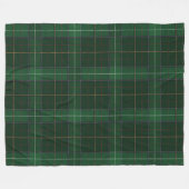 Tartan Clan Walsh Kariert Green Karo Pattern Fleecedecke (Vorderseite (Horizontal))