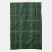 Tartan Clan Walsh Kariert Green Karo Pattern Geschirrtuch (Vertikal)