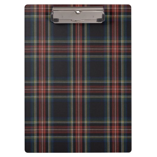 Tartan Clipboard Klemmbrett (Vorderseite)