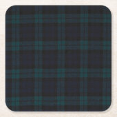 Tartan Custom Square Untersetzer (Vorderseite)
