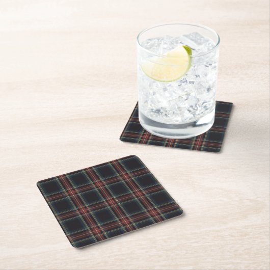Tartan Custom Square Untersetzer (Vor Ort)