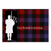 Tartan Day Bagpiper (Vorderseite (Horizontal))