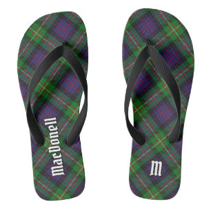 Tartan der Clan MacDonell of Glengarry Badesandalen