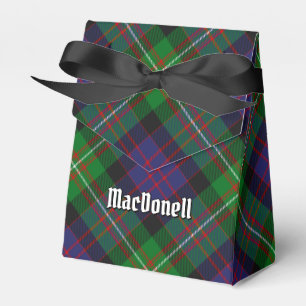 Tartan der Clan MacDonell of Glengarry Geschenkschachtel