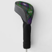 Tartan der Clan MacDonell of Glengarry Golf Headcover (angewinkelt)