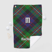 Tartan des Clan MacDonell of Glengarry Golfhandtuch (Insitu)