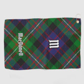 Tartan des Clan MacDonell of Glengarry Golfhandtuch (Horizontal)