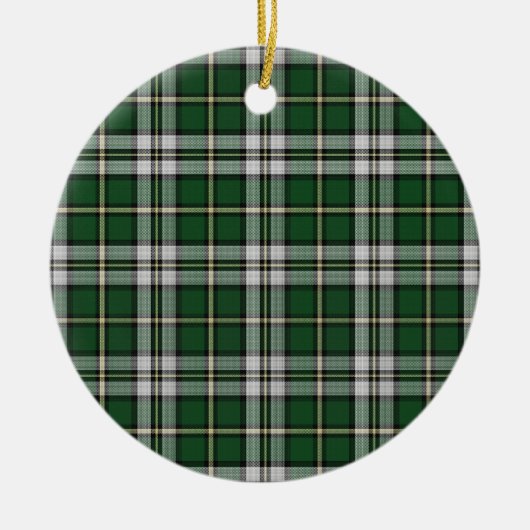 Tartan des Kap-Bretonen Keramik Ornament (Vorne)