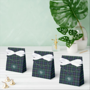 Tartan des schottischen Clans Murray of Atholl mit Geschenkschachtel