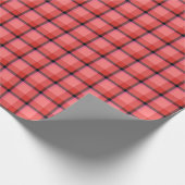 Tartan Design Geschenkpapier (Ecke)