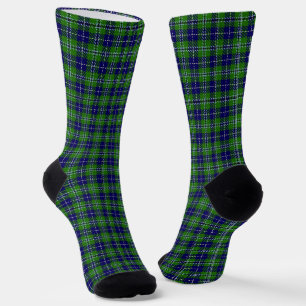 Tartan Design Nachhaltig Premium Crew Socken
