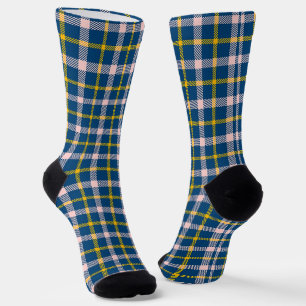 Tartan Design Nachhaltig Premium Crew Socken