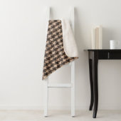 Tartan Design Textur Sherpadecke (Beispiel)