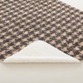 Tartan Design Textur Sherpadecke (3/4)
