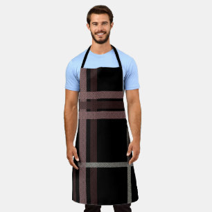 Tartan Detail Pattern Schürze
