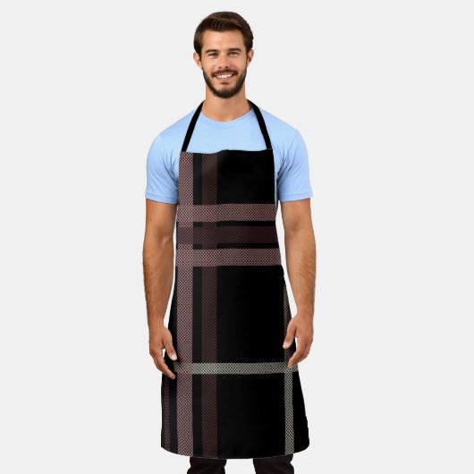 Tartan Detail Pattern Schürze (Getragen)