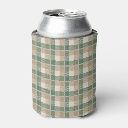 Tartan Dosenkühler (Kanne Vorderseite)