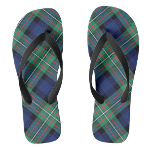Tartan Drehte Flop Sandals Badesandalen