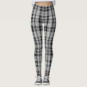 Tartan Drehung Leggings (Vorderseite)