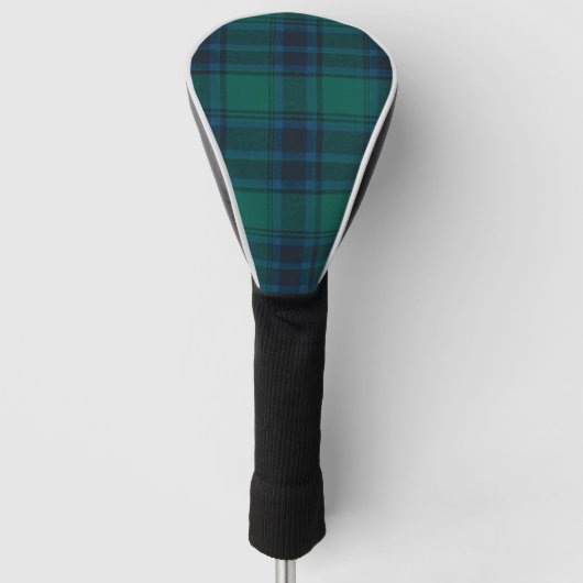 Tartan Driver Cover Golf Headcover (Vorderseite)