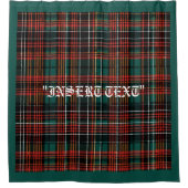 Tartan Duschvorhang (Vorderseite)
