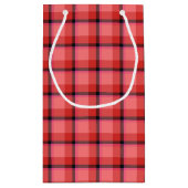 Tartan-Entwurf Kleine Geschenktüte (Rückseite)