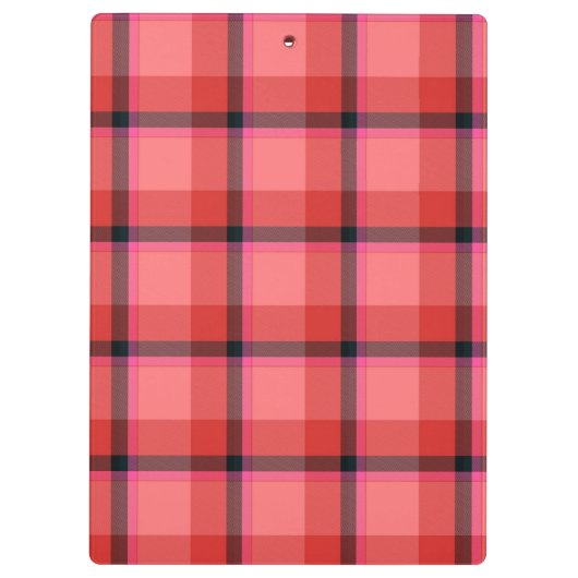 Tartan-Entwurf Klemmbrett (Rückseite)