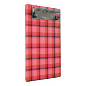 Tartan-Entwurf Mini Klemmbrett (Schrägansicht)