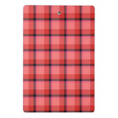 Tartan-Entwurf Mini Klemmbrett (Rückseite)