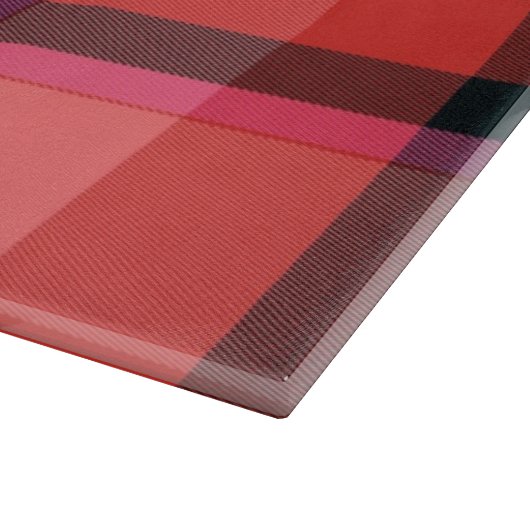 Tartan-Entwurf Schneidebrett (Ecke)