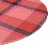 Tartan-Entwurf Schneidebrett (Ecke)
