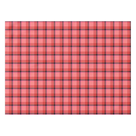 Tartan-Entwurf Tischdecke (Vorderseite (Horizontal))