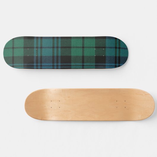Tartan Fabric 8 1/4" Skateboard Deck (Horizontal)