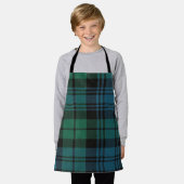 Tartan Fabric All-over Print Schürze, Small 24"x20 Schürze (Getragen)