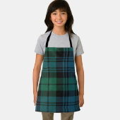 Tartan Fabric All-over Print Schürze, Small 24"x20 Schürze (Insitu)