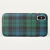 Tartan Fabric Case-Mate Tough iPhone X Fall Hülle (Rückseite (Horizontal))