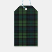 Tartan Fabric Gift Tag Geschenkanhänger (Rückseite)