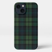 Tartan Fabric iPhone 13 Hülle (Rückseite)