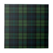 Tartan Fabric Keramik Tile Fliese (Vorderseite)