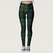 Tartan Fabric Leggings (Vorderseite)